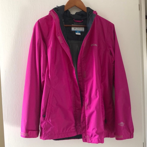 Columbia Jackets & Coats Columbia Packable Rain Jacket Pink Size M Poshmark